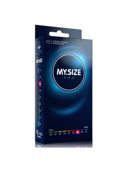 PRESERVATIVOS MY.SIZE PRO 64 MM - 10 UNIDADES DE LA MARCA MY SIZE PRO