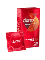 PRESERVATIVOS DUREX SENSITIVO XL 10U - FINOS Y SEGUROS DE LA MARCA DUREX CONDOMS