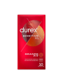 PRESERVATIVOS DUREX SENSITIVO XL 10U - FINOS Y SEGUROS DE LA MARCA DUREX CONDOMS