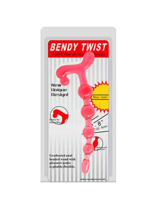 BOLAS ANALES FLEXIBLES BENDY TWIST TPR SUMERGIBLES DE LA MARCA BAILE ANAL