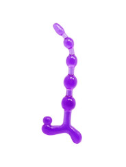 BOLAS ANALES FLEXIBLES BENDY TWIST LILA TPR DE LA MARCA BAILE ANAL