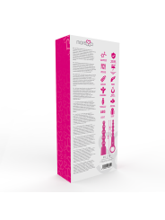 VIBRADOR ANAL CONTROL REMOTO RONIE SILICONA ROSA DE LA MARCA MORESSA