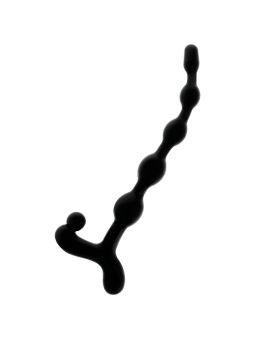 CADENA DE BOLAS ANALES 22 CM NEGRO TPR SUAVE DE LA MARCA ADDICTED TOYS