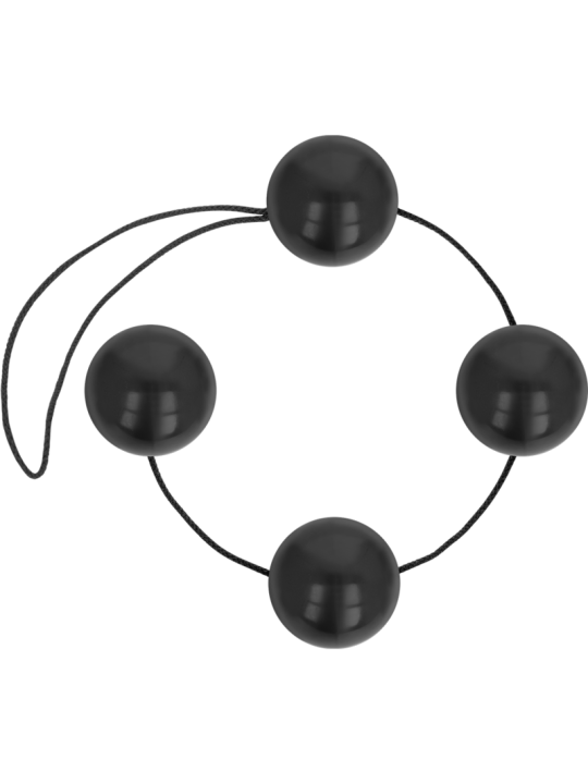 BOLAS CHINAS ANALES NEGRAS 170 GR - ABS BODYSAFE DE LA MARCA OHMAMA ANAL