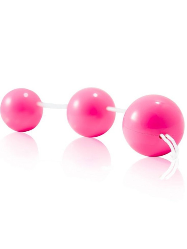 BOLAS CHINAS ANALES ROSAS ABS - JUEGO DE 3 DE LA MARCA BAILE STIMULATING