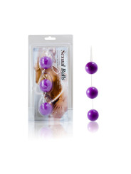 TIRA BOLAS ANALES LILAS ABS - 3 UNIDADES 34MM DE LA MARCA BAILE STIMULATING
