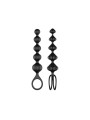 BOLAS ANALES LOVE BEADS NEGRO SILICONA SUAVE DE LA MARCA SATISFYER BEADS