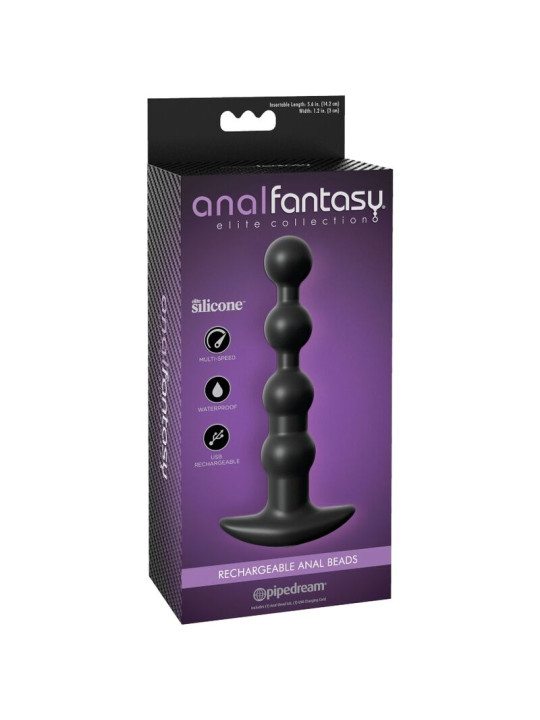 BOLAS ANALES RECARGABLES USB SILICONA BODY SAFE DE LA MARCA ANAL FANTASY ELITE COLLECTION