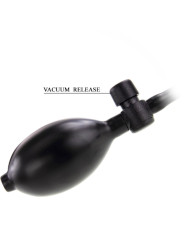 DILDO HINCHABLE REALISTA 15 CM CON VENTOSA Y TEXTURA DE LA MARCA BAILE DILDOS