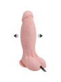 DILDO HINCHABLE REALISTA 15 CM CON VENTOSA Y TEXTURA DE LA MARCA BAILE DILDOS