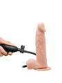 DILDO REALISTICO INFLABLE CON VENTOSA Y VIBRACIÓN DE LA MARCA BAILE