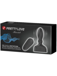 VIBRADOR PROSTÁTICO INFLABLE CON MANDO A DISTANCIA DE LA MARCA PRETTY LOVE