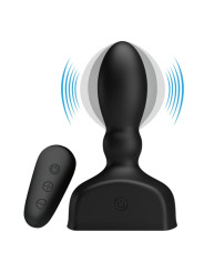 PLUG ANAL HINCHABLE CON VIBRACIÓN Y CONTROL REMOTO DE LA MARCA MR PLAY
