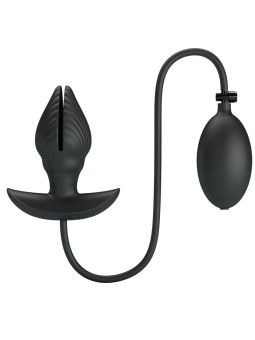 PLUG ANAL INFLABLE CON VIBRACIONES RECARGABLE DE LA MARCA PRETTY LOVE BOTTOM