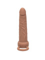 DOBLE PENETRADOR VIBRADOR RECARGABLE 10 MODOS PIEL MORENO DE LA MARCA CALEXOTICS