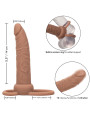 DOBLE PENETRADOR VIBRADOR RECARGABLE 10 MODOS PIEL MORENO DE LA MARCA CALEXOTICS