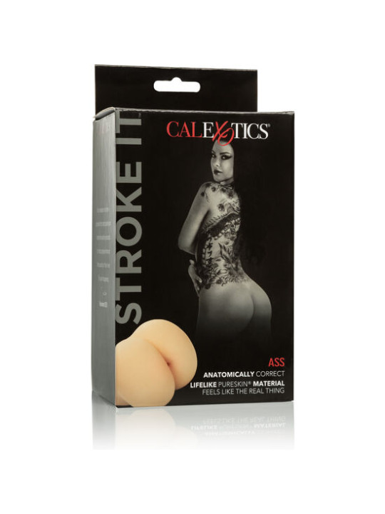 MASTURBADOR STROKE IT ANAL REALISTA PURE SKIN DE LA MARCA CALEXOTICS