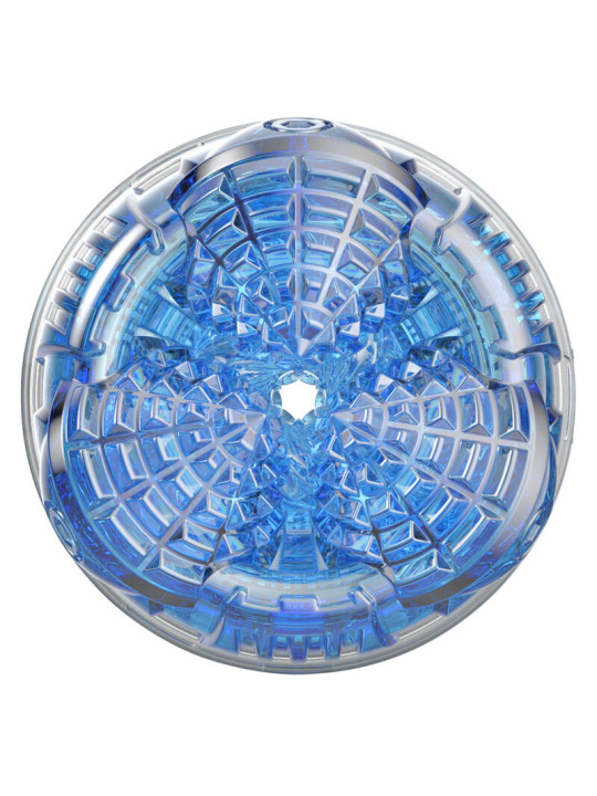 FLESHLIGHT TURBO CORE BLUE ICE - ESTIMULACIÓN ORAL REALISTA DE LA MARCA FLESHLIGHT ORIGIN