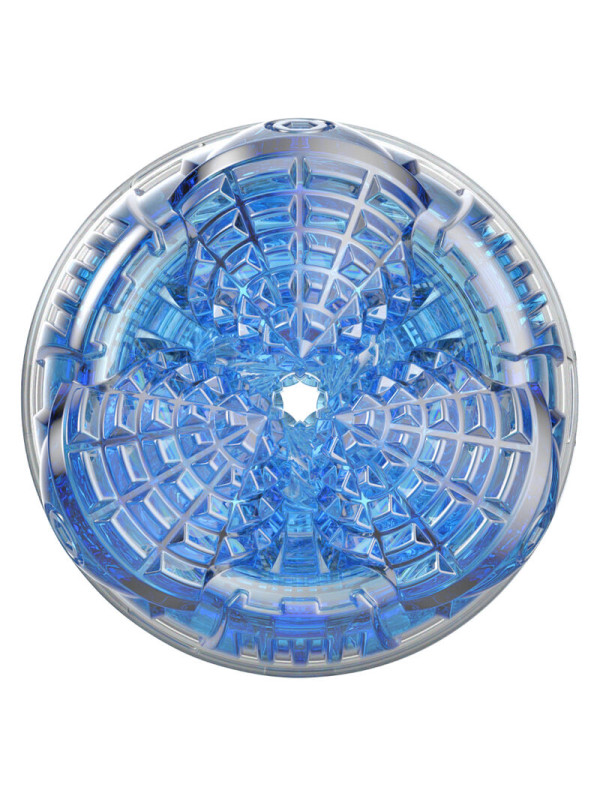 FLESHLIGHT TURBO CORE BLUE ICE - ESTIMULACIÓN ORAL REALISTA DE LA MARCA FLESHLIGHT ORIGIN