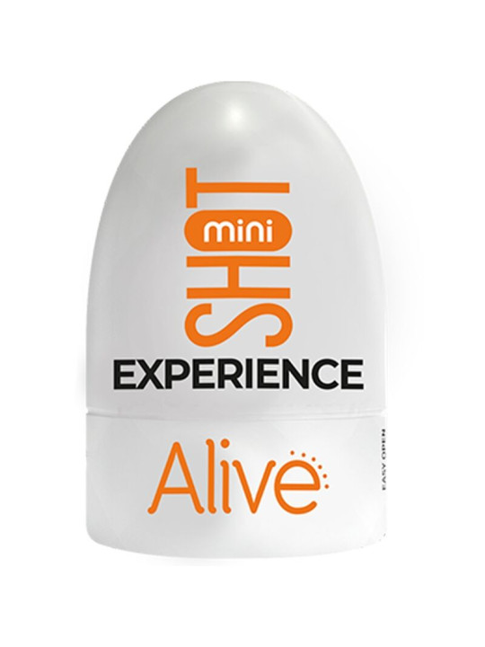 MASTURBADOR MINI SHOT EXPERIENCE PARA HOMBRES DE LA MARCA ALIVE