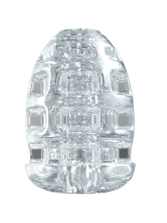 MASTURBADOR MINI SHOT EXPERIENCE TRANSPARENTE DE LA MARCA ALIVE