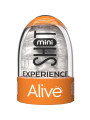 MASTURBADOR MINI SHOT EXPERIENCE TRANSPARENTE DE LA MARCA ALIVE