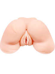 VAGINA Y ANO REALISTA VIBRANTE CON CALEFACCIÓN DE LA MARCA CRAZY BULL