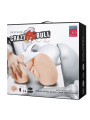 MASTURBADOR ANAL REALISTA CON VIBRADOR PARA HOMBRE DE LA MARCA CRAZY BULL
