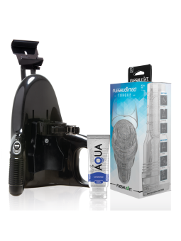 MASTURBADOR FLESHLIGHT TORQUE ICE + UNIVERSAL LAUNCH + LUBRICANTE DE LA MARCA FLESHLIGHT ORIGIN