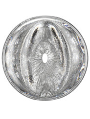 MASTURBADOR DOBLE STOYA QUICKSHOT TRANSPARENTE DE LA MARCA FLESHLIGHT ORIGIN