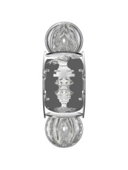 MASTURBADOR DOBLE STOYA QUICKSHOT TRANSPARENTE DE LA MARCA FLESHLIGHT ORIGIN