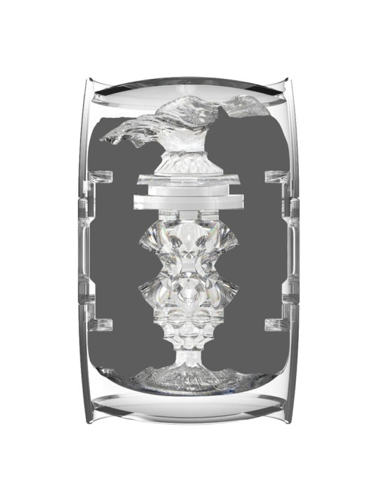 MASTURBADOR DOBLE STOYA QUICKSHOT TRANSPARENTE DE LA MARCA FLESHLIGHT ORIGIN