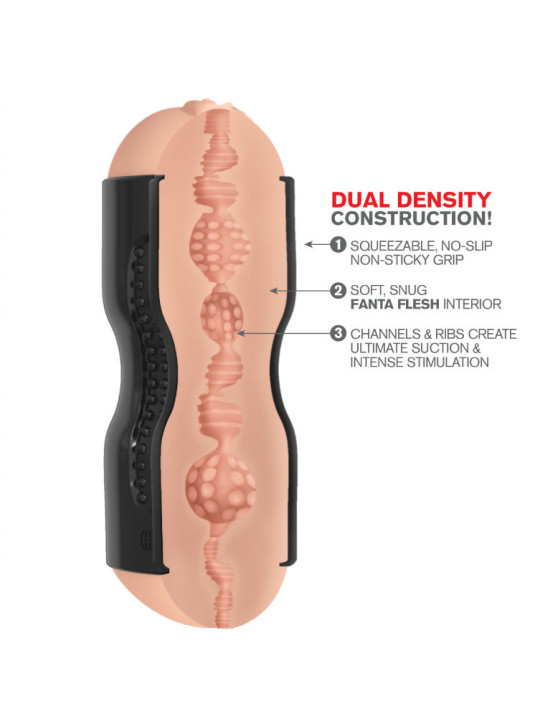 MASTURBADOR DOBLE TIGHT VAGINA Y ANO REALISTA DE LA MARCA EXTREME TOYZ