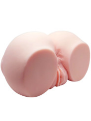 VAGINA Y ANO REALISTICOS CON VIBRADOR REGULABLE DE LA MARCA CRAZY BULL