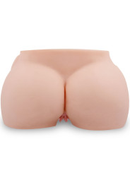 VAGINA Y ANO REALISTICOS CON VIBRADOR REGULABLE DE LA MARCA CRAZY BULL