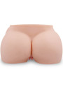 VAGINA Y ANO REALISTICOS CON VIBRADOR REGULABLE DE LA MARCA CRAZY BULL