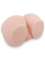 VAGINA Y ANO REALISTICOS CON VIBRADOR REGULABLE DE LA MARCA CRAZY BULL
