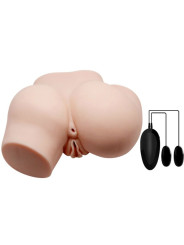 TRASERO REALISTA CON VAGINA Y ANO VIBRANTE DE LA MARCA CRAZY BULL