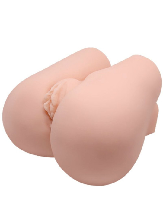 VAGINA Y ANO REALISTICOS CON VIBRADOR Y MANDO DE LA MARCA CRAZY BULL