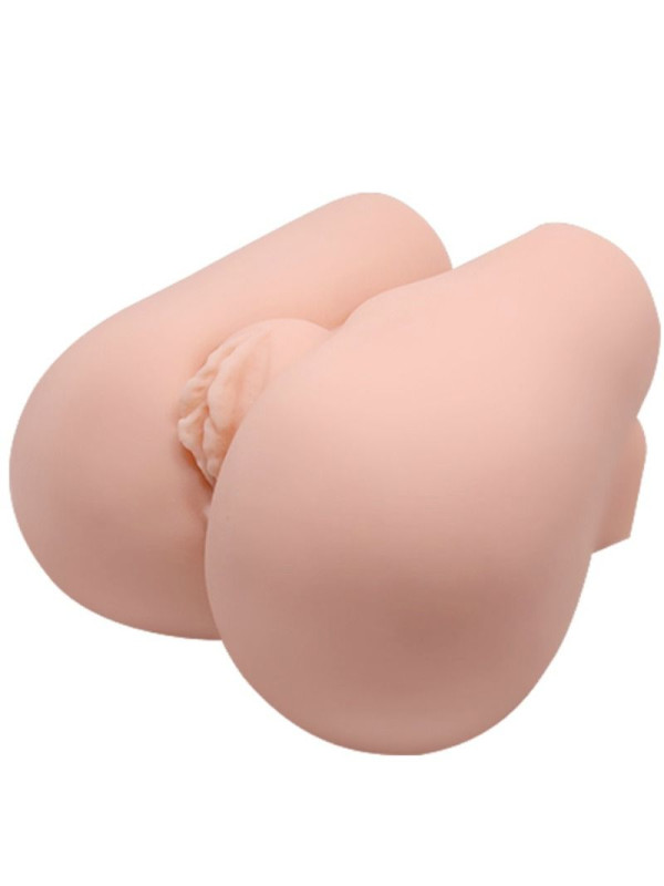 VAGINA Y ANO REALISTICOS CON VIBRADOR Y MANDO DE LA MARCA CRAZY BULL