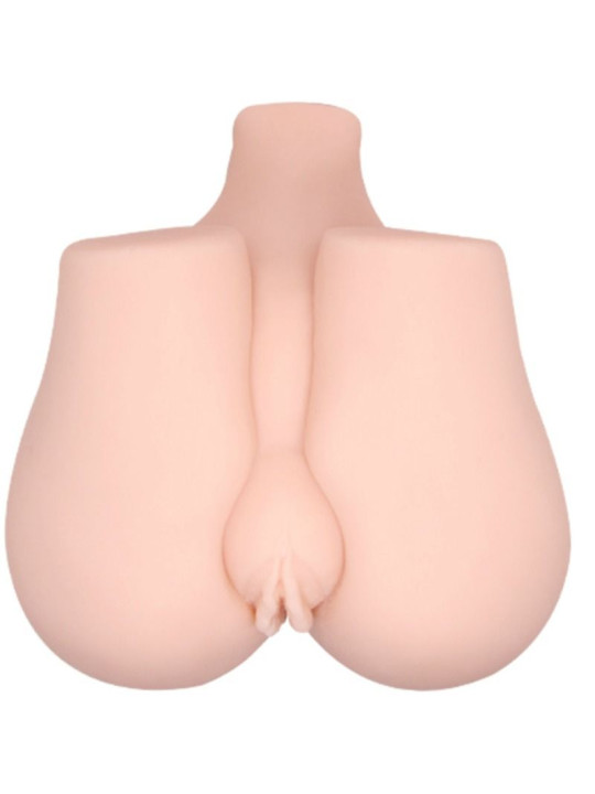 VAGINA Y ANO REALISTICOS CON VIBRADOR Y MANDO DE LA MARCA CRAZY BULL