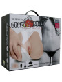 VAGINA Y ANO REALISTICOS CON VIBRADOR Y MANDO DE LA MARCA CRAZY BULL