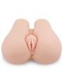 VAGINA Y ANO REALISTICOS CON VIBRADOR Y MANDO DE LA MARCA CRAZY BULL