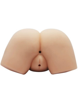 VAGINA Y ANO REALISTICOS CON VIBRADOR Y MANDO DE LA MARCA CRAZY BULL