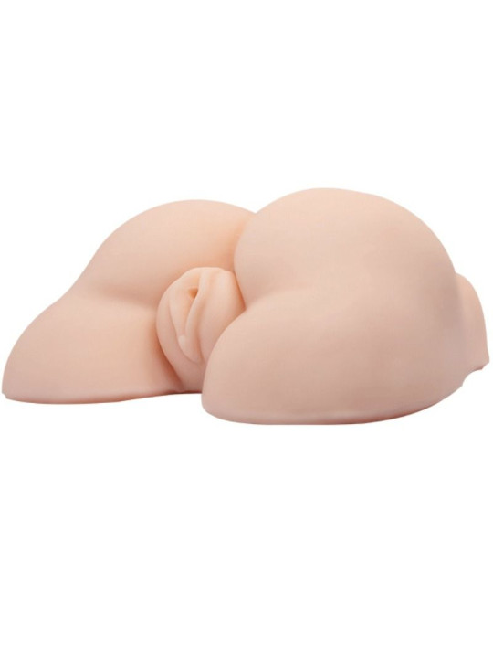 VAGINA Y ANO REALISTICOS CON VIBRADOR Y MANDO DE LA MARCA CRAZY BULL