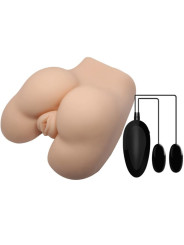VAGINA Y ANO REALISTICOS CON VIBRADOR Y MANDO DE LA MARCA CRAZY BULL