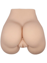 VAGINA Y ANO REALISTICOS CON VIBRADOR Y MANDO DE LA MARCA CRAZY BULL