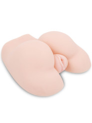 VAGINA Y ANO REALISTICOS CON VIBRADOR Y MANDO DE LA MARCA CRAZY BULL