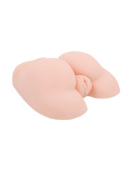 VAGINA Y ANO REALISTICOS CON VIBRADOR Y MANDO DE LA MARCA CRAZY BULL