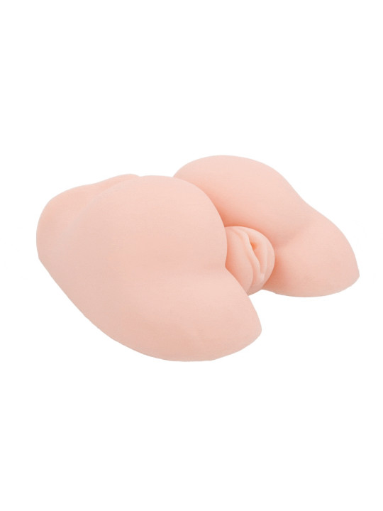 VAGINA Y ANO REALISTICOS CON VIBRADOR Y MANDO DE LA MARCA CRAZY BULL